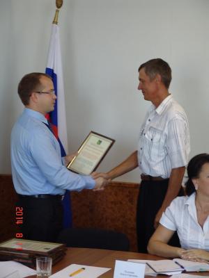 В администрации Клепиковского района наградили лучших строителей, спортсменов и тренеров